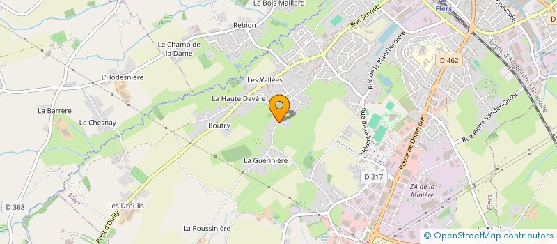 localisation de l'entreprise 2CFI à FLERS