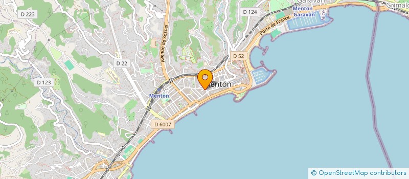 localisation de l'entreprise 2CG à MENTON