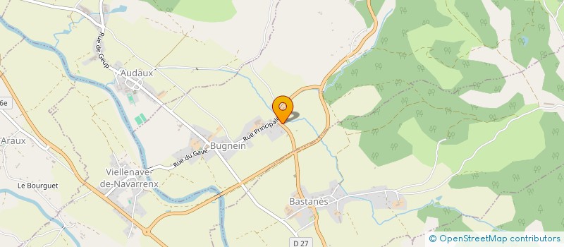 localisation de l'entreprise 2CG BEARN  MERITEIN