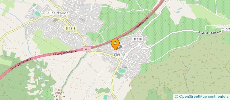 localisation de l'entreprise 2CGA SOLUTION  FLEURY