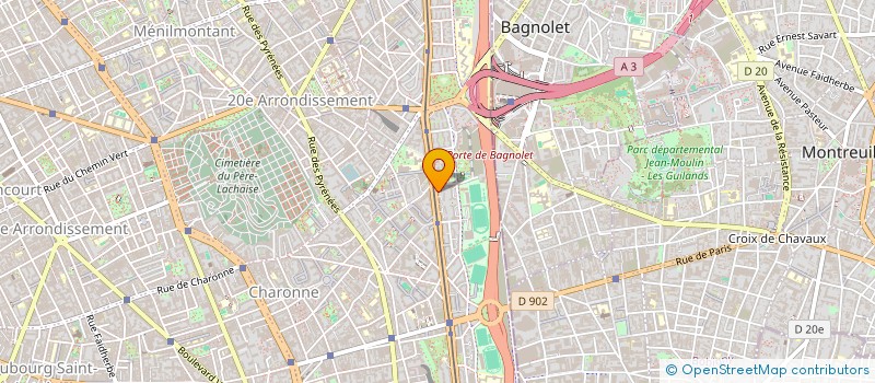 localisation de l'entreprise 2CH TECHNOLOGIE  PARIS