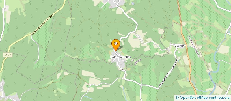 localisation de l'entreprise 2CJM IMMO A  SOUVIGNARGUES