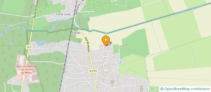 localisation de l'entreprise 2CJT PEREIRA  LUDON-MEDOC