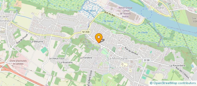 localisation de l'entreprise 2CL  LA MONTAGNE