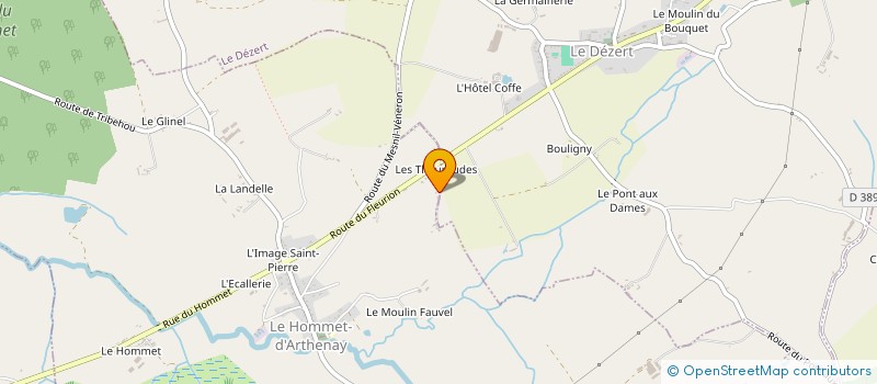 localisation de l'entreprise 2CL IMMO  PONT-HEBERT