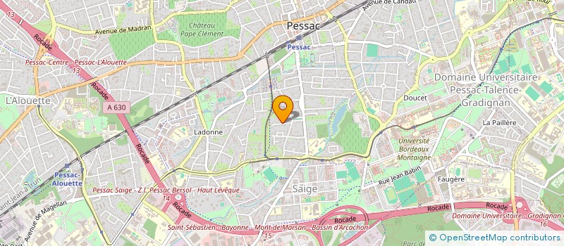 localisation de l'entreprise 2CLEXPERTISE à PESSAC