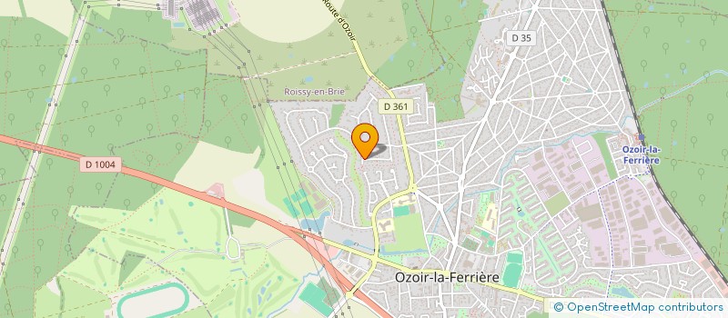 localisation de l'entreprise 2CLH PROPERTIES  OZOIR-LA-FERRIERE