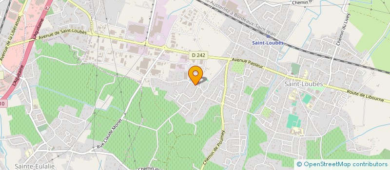 localisation de l'entreprise 2CLM  SAINT-LOUBES