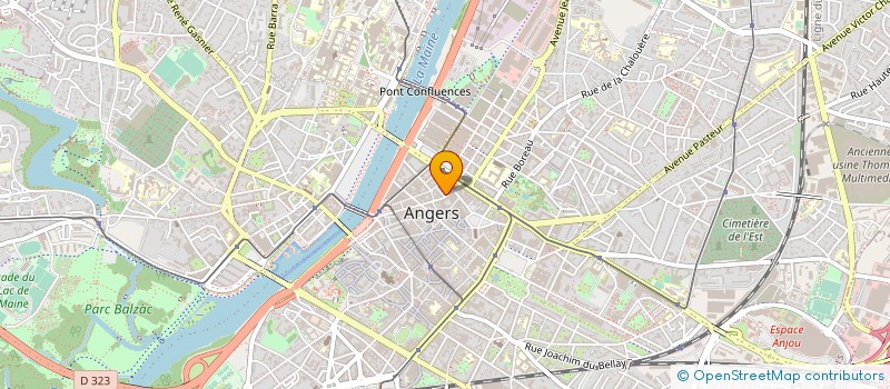 localisation de l'entreprise 2CLP à ANGERS