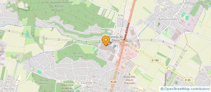 localisation de l'entreprise 2CM à LA VILLE-DU-BOIS