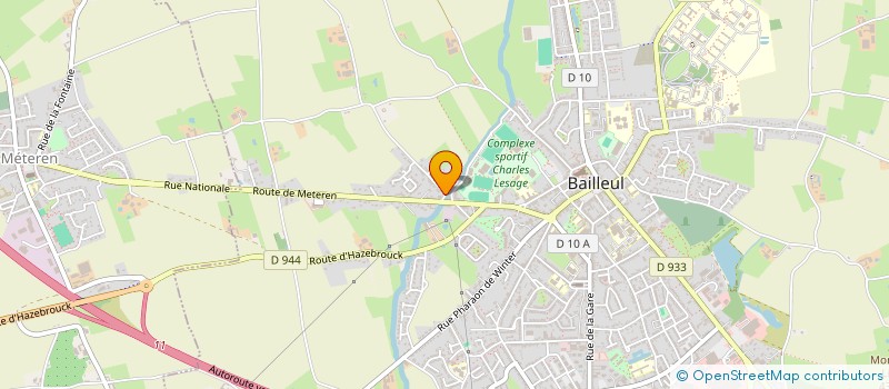 localisation de l'entreprise 2CM à BAILLEUL