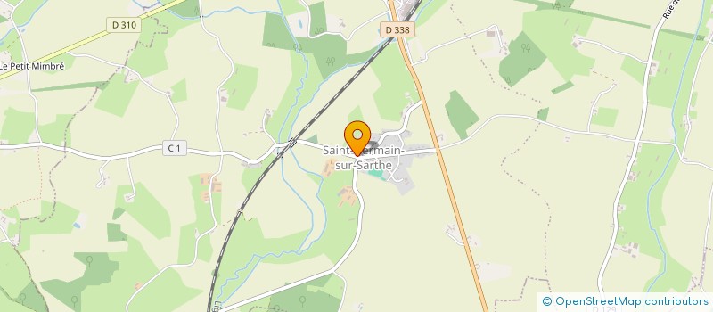 localisation de l'entreprise 2CMA DISTRIBUTION  SOUGE-LE-GANELON