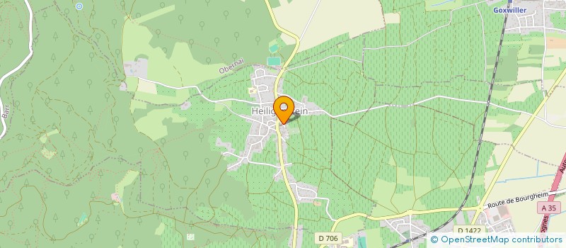 localisation de l'entreprise 2CMF - REST  LE HOHWALD