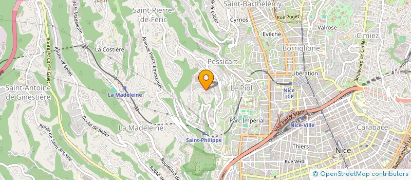 localisation de l'entreprise 2CNP  NICE