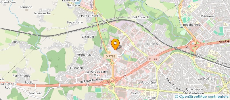 localisation de l'entreprise 2CO à VANNES