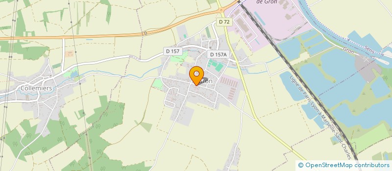 localisation de l'entreprise 2COACHS  GRON