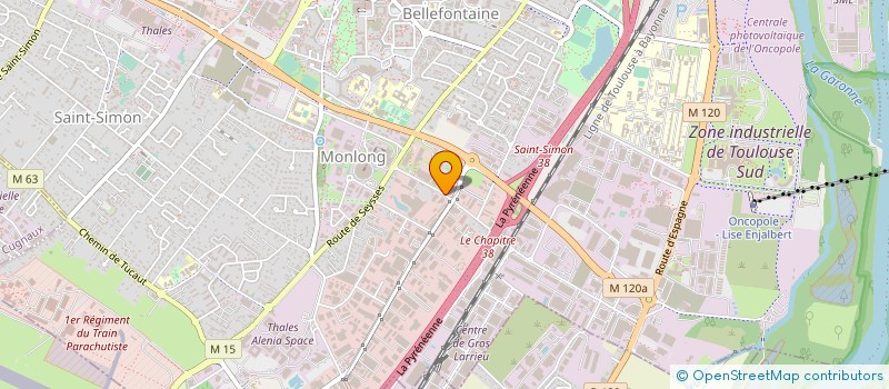 localisation de l'entreprise 2CPE à TOULOUSE
