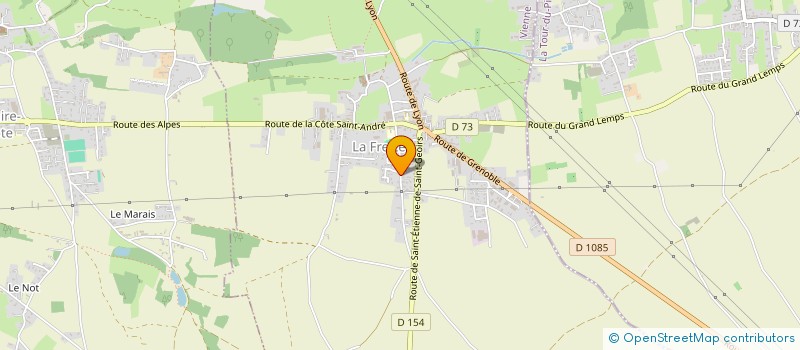 localisation de l'entreprise 2CPOLLARD  LA FRETTE