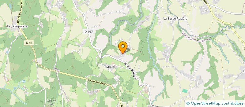 localisation de l'entreprise 2CRB  SAINT-SORLIN-DE-VIENNE