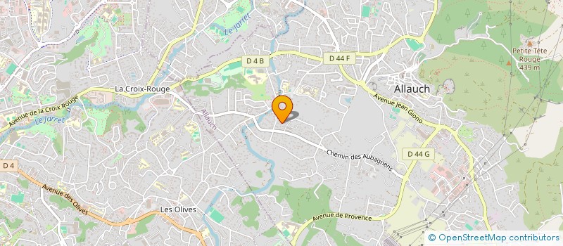 localisation de l'entreprise 2CS TRAVAUX  ALLAUCH