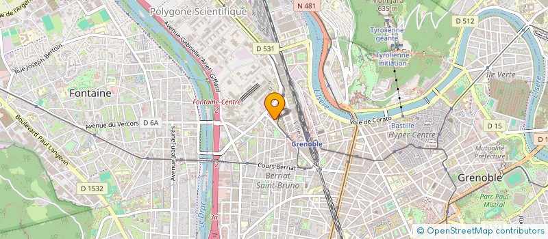 localisation de l'entreprise 2CSTRATEGY à GRENOBLE