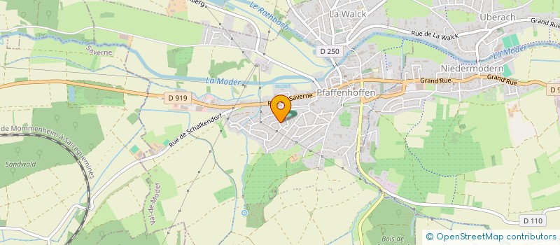 localisation de l'entreprise 2CVP IMMOBILIER  MULHAUSEN