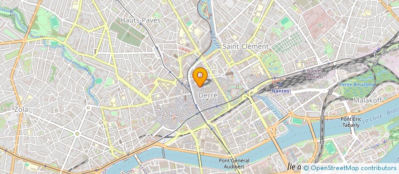 localisation de l'entreprise 2D  NANTES