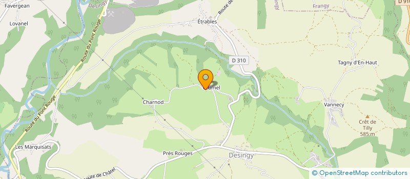 localisation de l'entreprise 2D-IMMO  DESINGY