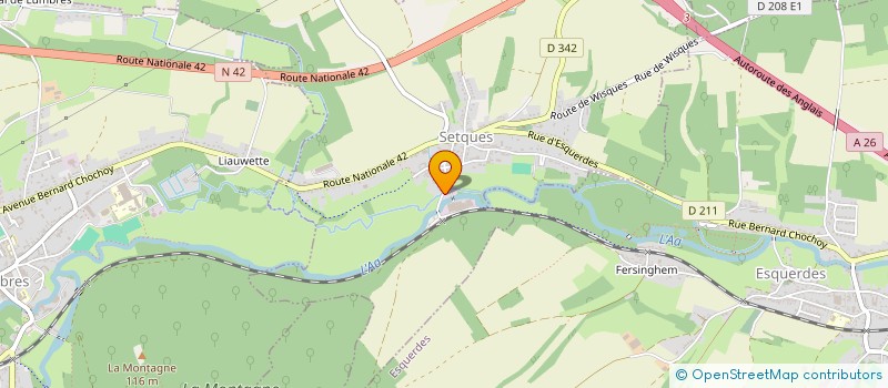 localisation de l'entreprise 2D INGENIERIE  FOREST-SUR-MARQUE