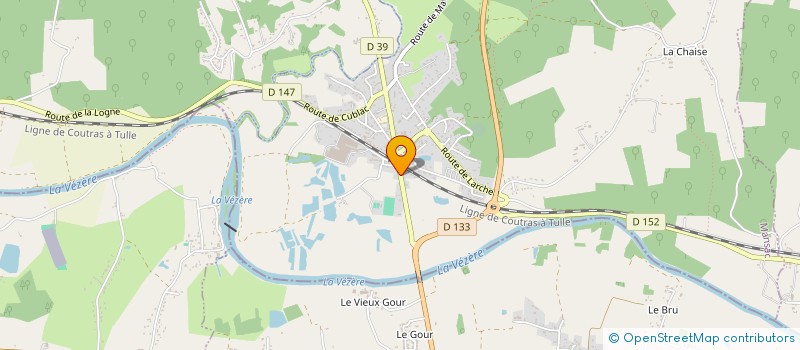 localisation de l'entreprise 2D SIGNALISATION  MANSAC