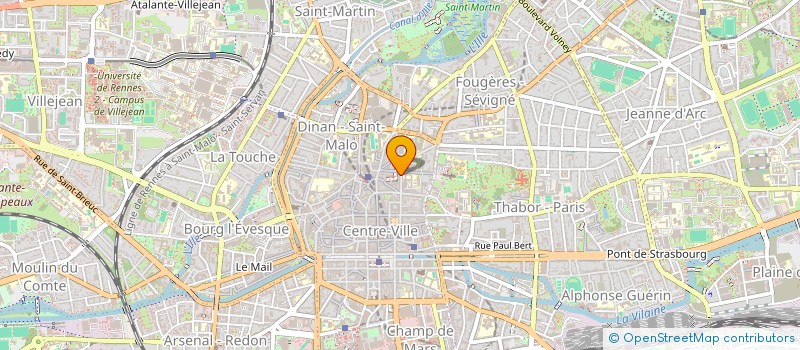 localisation de l'entreprise 2D2L à RENNES