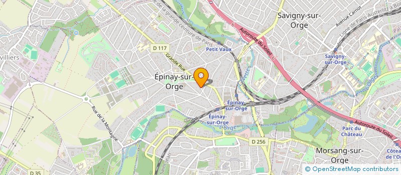 localisation de l'entreprise 2DANDOIS  EPINAY-SUR-ORGE