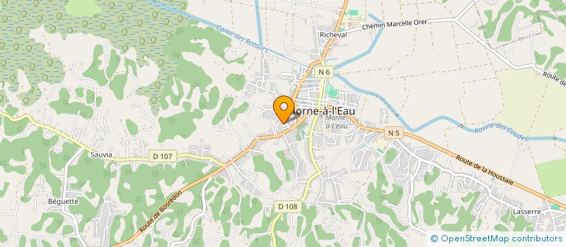 localisation de l'entreprise 2DFL ENVIRONNEMNT à MORNE A L'EAU