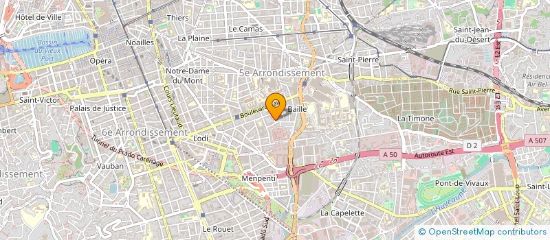 localisation de l'entreprise 2DH à MARSEILLE