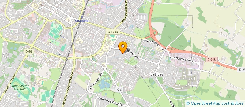 localisation de l'entreprise 2DI à CHALLANS