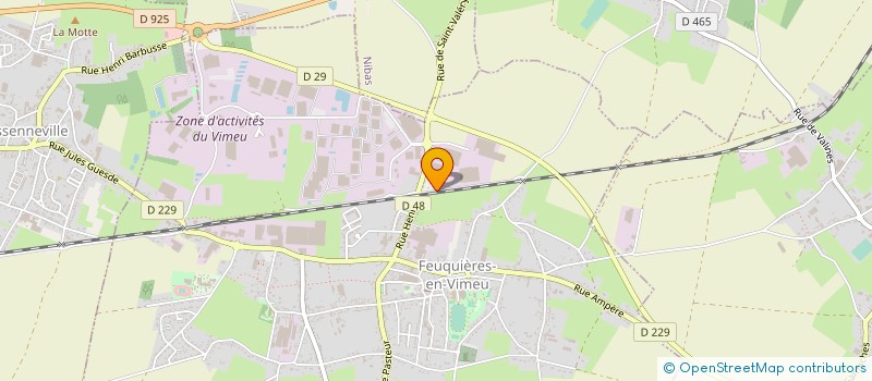 localisation de l'entreprise 2DIS  FEUQUIERES-EN-VIMEU