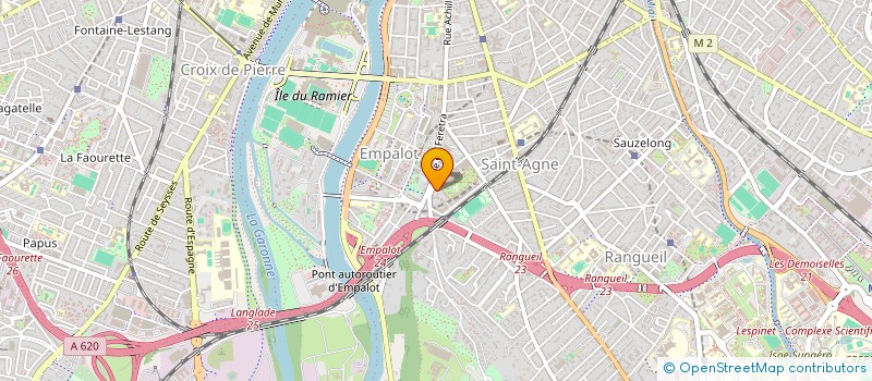 localisation de l'entreprise 2DN & ENT  TOULOUSE