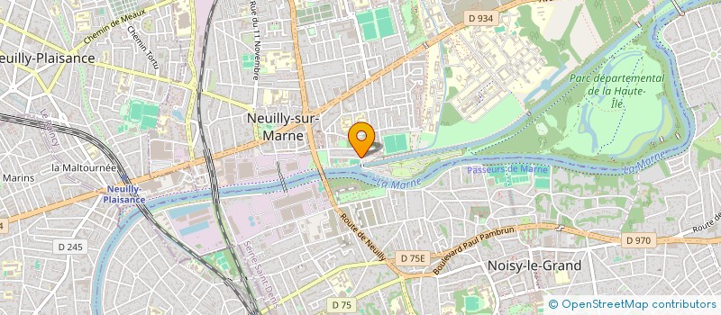 localisation de l'entreprise 2DN SKI NAUTIQUE ( DEVELOPPEMENT ET DECOUVERTE NOCEEN DE SKI NAUTIQUE) à NEUILLY-SUR-MARNE