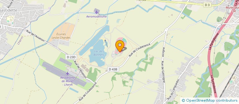 localisation de l'entreprise 2DNK  MURET