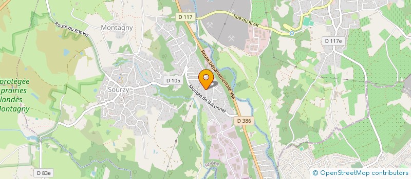 localisation de l'entreprise 2DO  MONTAGNY