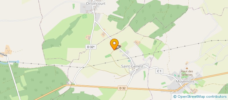 localisation de l'entreprise 2DPC  SAINT-GENEST