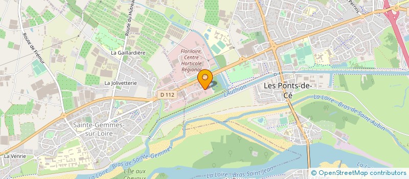 localisation de l'entreprise 2DSB à LES PONTS-DE-CE