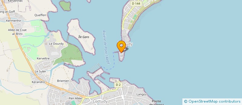 localisation de l'entreprise 2DSI  ILE-TUDY