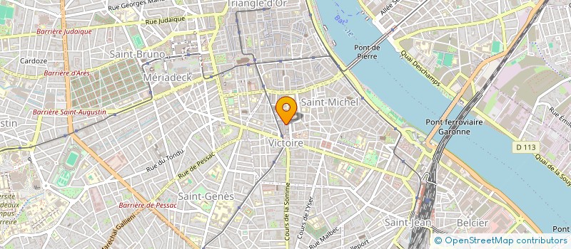 localisation de l'entreprise 2DST  CARCANS