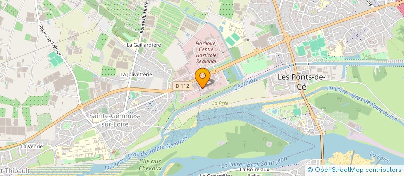 localisation de l'entreprise 2E à LES PONTS-DE-CE