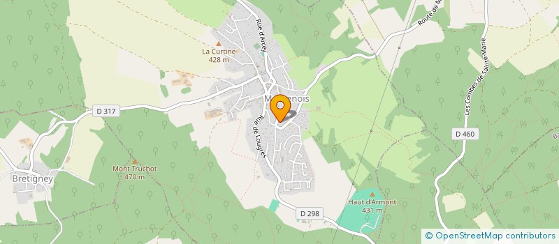 localisation de l'entreprise 2E  LOUGRES