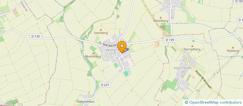 localisation de l'entreprise 2E CONCEPT  WITTERSHEIM