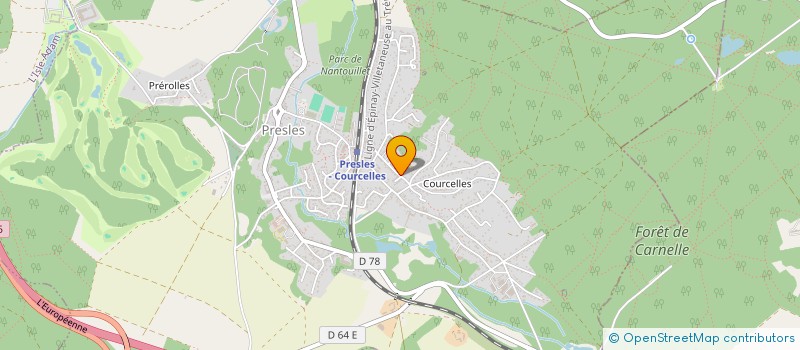 localisation de l'entreprise 2E PN à PRESLES
