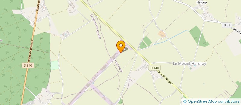 localisation de l'entreprise 2E RECYCLAGE  CONCHES-EN-OUCHE