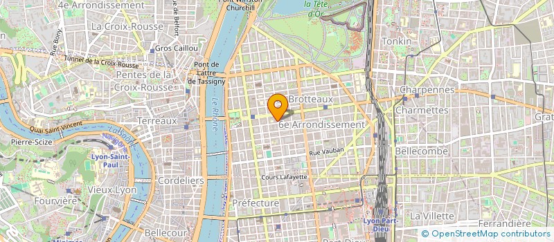 localisation de l'entreprise 2EA DUGUESCLIN  LYON